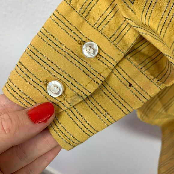 Vintage 1950s Kent Collection Arrow Drake II Sanforized Plus Button Shirt 15 32 - Picture 15 of 16